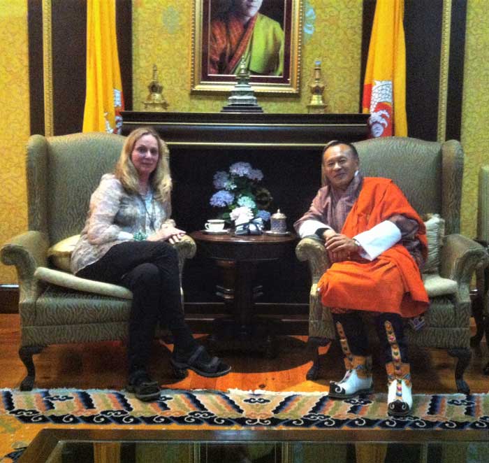 I 2012 rejste Anne Sophie fra Tigerens Rede til Bhutan.