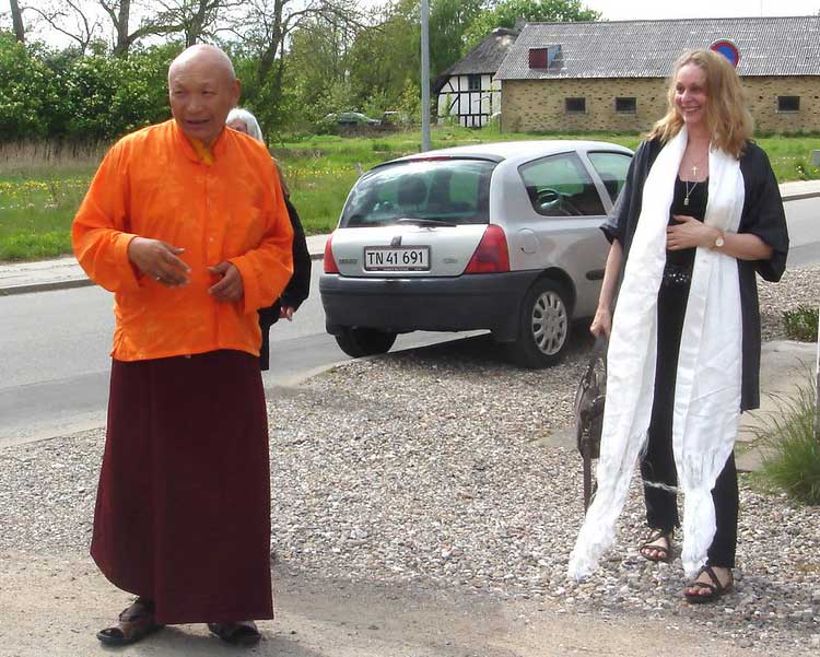 I 2011 kom selveste Lama på besøg på Tigerens Rede.